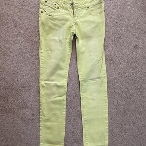 Papaya Light Yellow Jeans